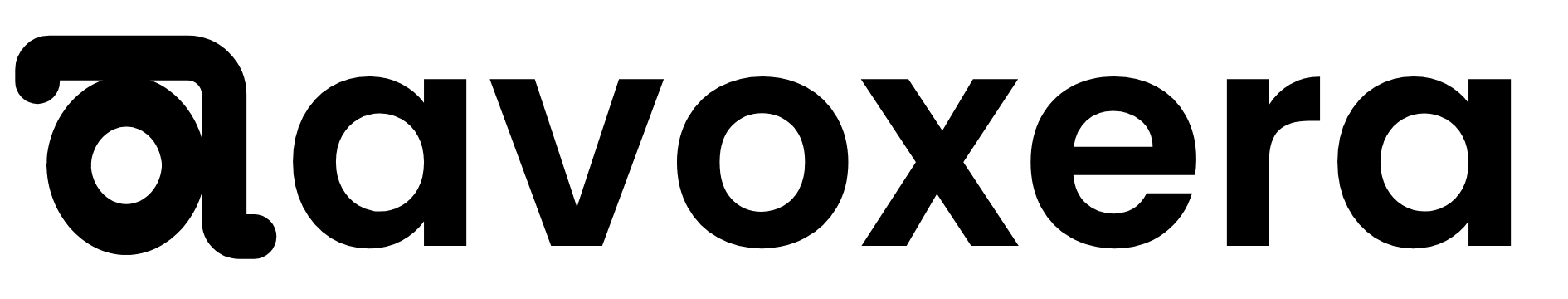 Avoxera Black Logo